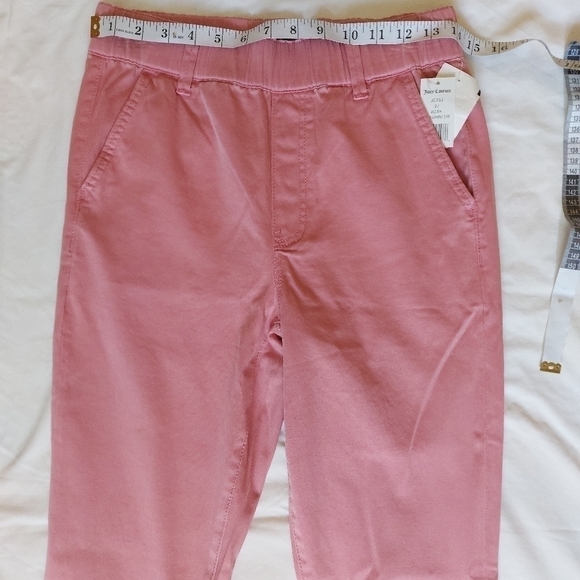 Juicy Couture Women’s Trousers Soft Pink Classic Everyday Style - Picture 4 of 8